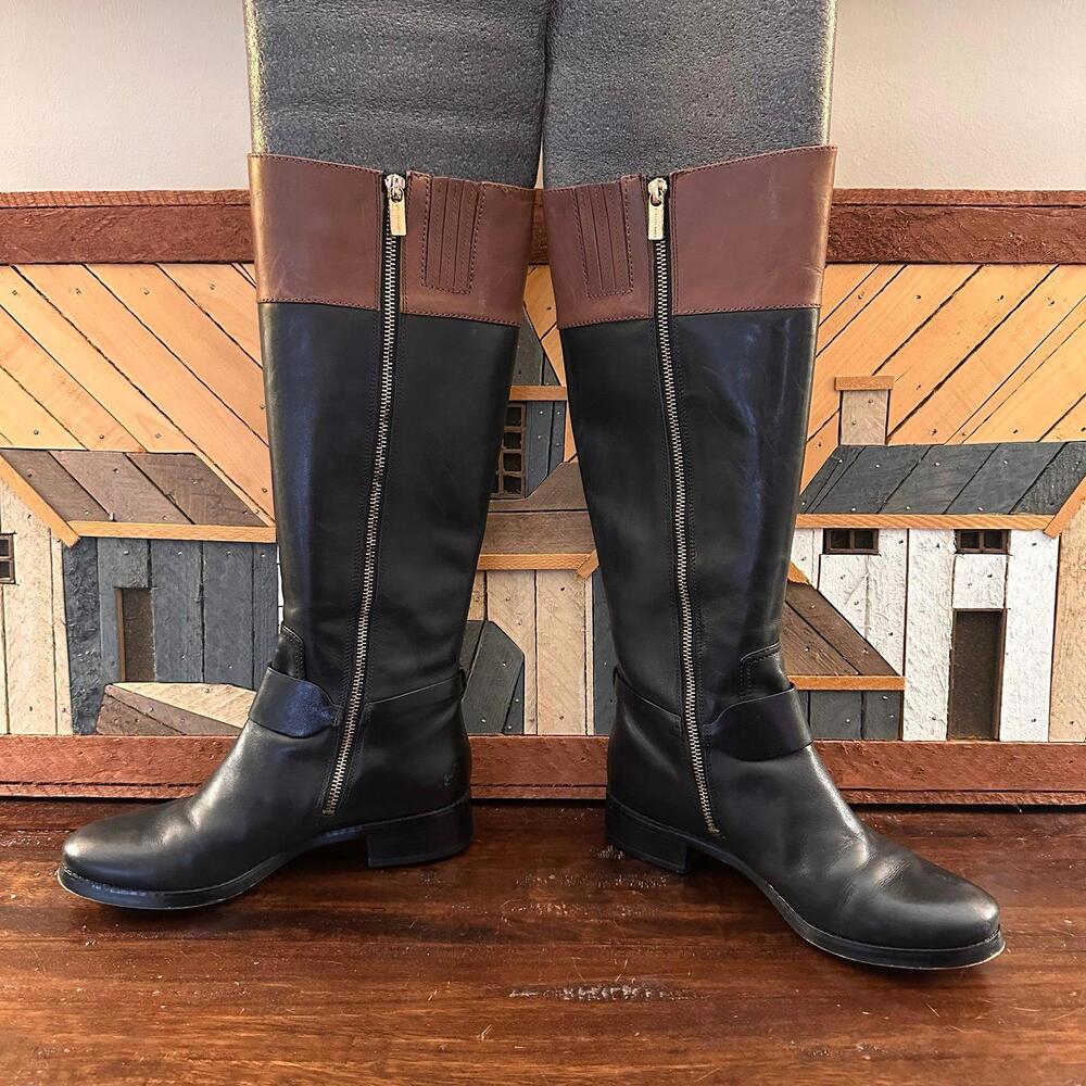 Michael Kors Fulton Harness Boots 7.5 - Picture 4 of 7
